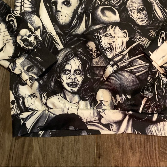 Horror hoodie 3D horror movie pullover Freddy Jason Exorcist Pennywise Chucky - Picture 4 of 5